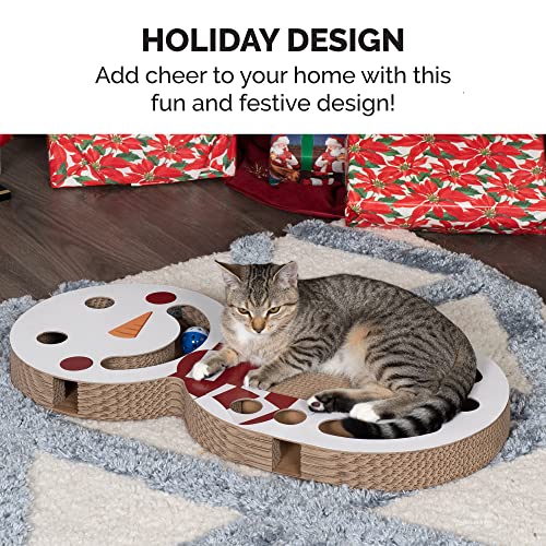 Furhaven Scratching Pad Ball Track Cat Toy - Image 5