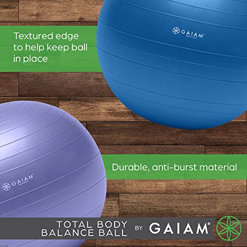 Gaiam Total Body Stability Yoga Ball, Anti-Burst - Image 4