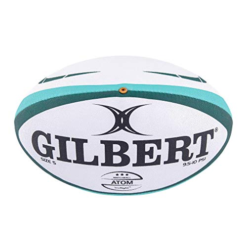 Gilbert Atom Rugby Ball • Green • Size 5 - Image 2