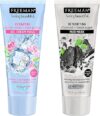 Freeman Glacier Water Pink Peony Cream Gel & Charcoal Black Sugar Mud Skincare Masks Gift Set
