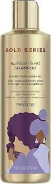 Pantene Gold Series Moisture Shampoo, 9.1 Fl Oz