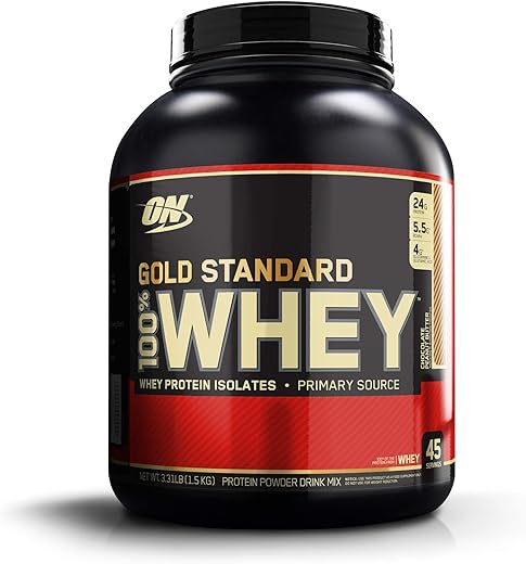Optimum Nutrition Gold Standard Whey Protein Powder, Chocolate Peanut Butter