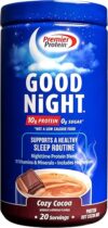 Premier Protein Good Night Protein Powder, Hot Cocoa Mix