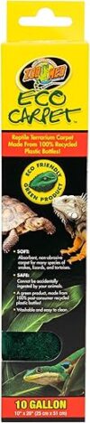 Zoo Med Green Eco Carpet 20″ L X 10″ W