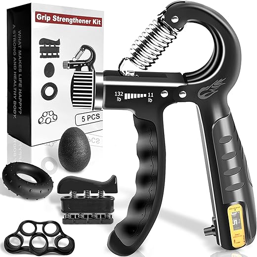 FLYFE Grip Strength Trainer Kit (5 Pack)