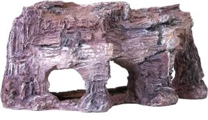 Penn-Plax Grotto Cliff Rock-Scape Cave Hide – Medium (RR700)