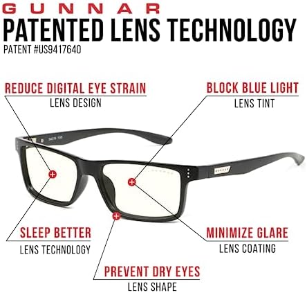 Gunnar Blue Light Reading Glasses - Vertex - Image 4