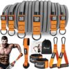 HPYGN Heavy Exercise Bands With Handles