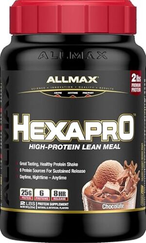 ALLMAX Nutrition Hexapro Chocolate – 2 Lb, 21 Servings