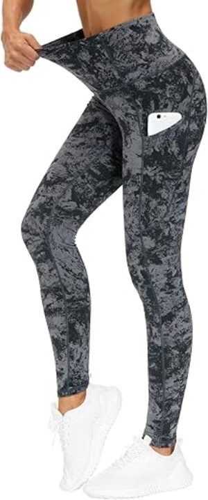 THE GYM PEOPLE High Waist Yoga Pants With Pockets