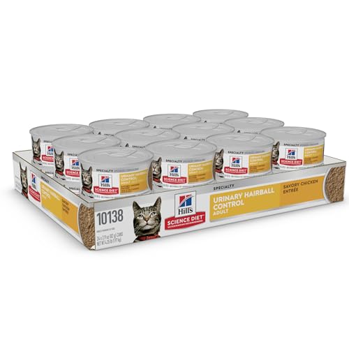 Hill's Science Diet Urinary Hairball Control Wet Cat Food - Image 3