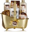 LOVERY Home Spa Gift Basket, Luxury Bath Set