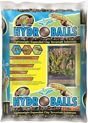 Zoo Med HydroBalls Lightweight Clay Terrarium Substrate