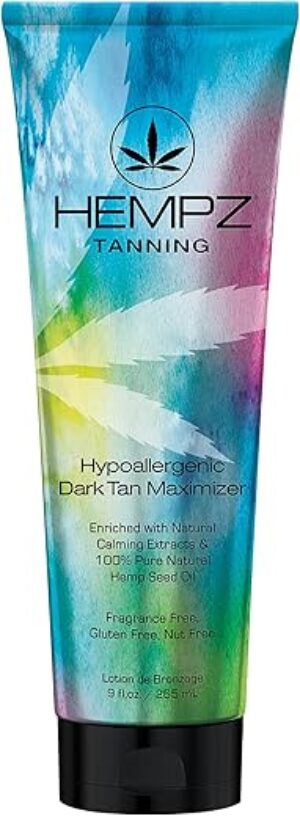 Hempz Hypoallergenic Dark Tan Maximizer Lotion