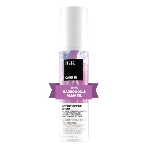 IGK Cash In Instant Repair Serum + Expensive Clear Gloss - Image 2