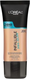 L’Oreal Paris Infallible 24HR Pro-Glow Foundation, Natural Buff