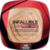 L’Oreal Paris Infallible Fresh Wear Powder Foundation, Golden Beige