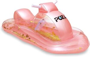 POZA Inflatable Snowmobile Sled With Handles