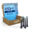 Oral-B iO Series Ultimate Clean Brush Heads, 4 Count, Black