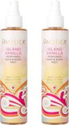 Pacifica Island Vanilla Natural Hair & Body Mist, 12 Fl Oz