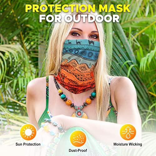 JOEYOUNG Headwear Bandana Neck Gaiter Headband - Image 5