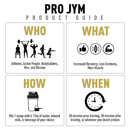JYM Supplement Science Pro JYM Protein Powder - Rocky Road, 4.3 lb - Image 4