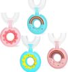 newrichbee Kids U Shaped Toothbrush 4 Pack