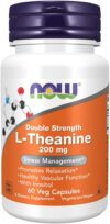 NOW Foods L-Theanine 200 mg With Inositol Capsules