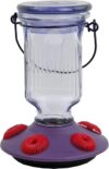 Perky-Pet Lavender Field Top-Fill Glass Hummingbird Feeder 9101-2