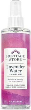 HERITAGE STORE Lavender Water Mist, Soothing Spray