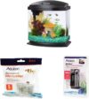 Aqueon LED MiniBow Aquarium Kit, Black, 2.5 Gallon