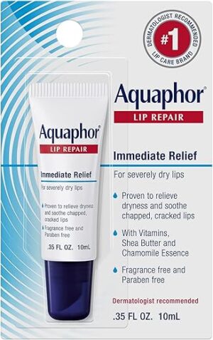 Aquaphor Lip Repair Ointment – Long-lasting Moisture
