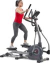 Sunny Health & Fitness Magnetic Elliptical Trainer With Pulse Sensor