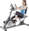 MARCY Magnetic Recumbent Exercise Bike, 8 Levels