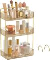 SONGMICS Makeup Organizer, 3-Tier Skincare Countertop