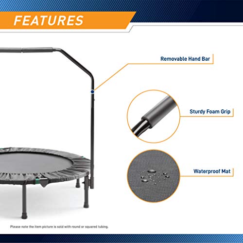 MARCY Trampoline Cardio Trainer With Handle ASG-40 - Image 4