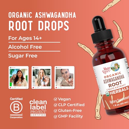 MaryRuth Organics Ashwagandha Liquid Drops For Stress Relief - Image 4
