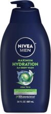 Nivea Men Maximum Hydration Body Wash, Aloe Vera