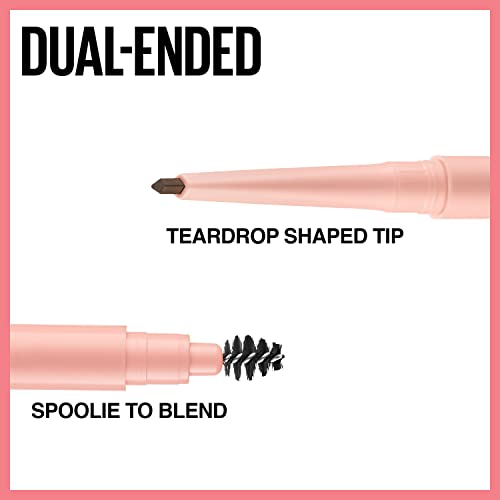 MAYBELLINE Total Temptation Eyebrow Pencil, Soft Brown - Image 3