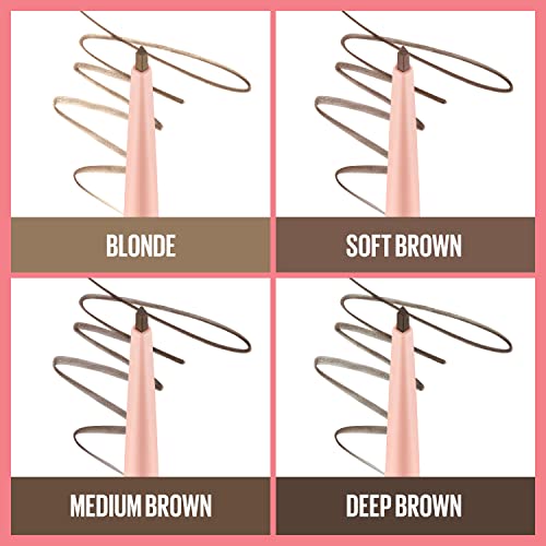 MAYBELLINE Total Temptation Eyebrow Pencil, Soft Brown - Image 4