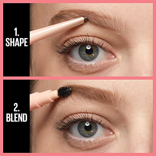 MAYBELLINE Total Temptation Eyebrow Pencil, Soft Brown - Image 5