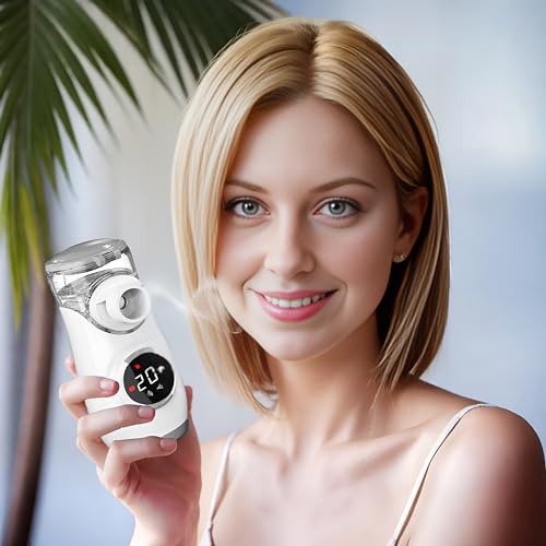 Mayluck Portable Nebulizer With LED Interface And Auto-Cleaning - Image 3