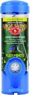 Perky-Pet Mealworm Bird Feeder, Blue