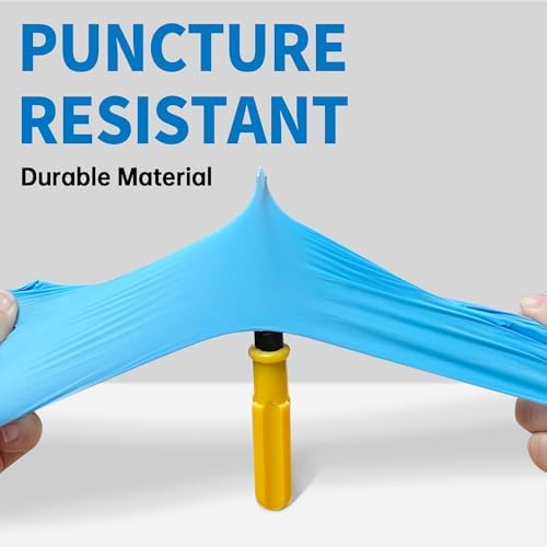 Medguy Nitrile Exam Gloves, Powder-Free, Blue - Image 4