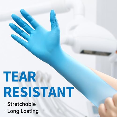 Medguy Nitrile Exam Gloves, Powder-Free, Blue - Image 2
