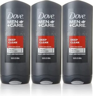 Dove Men+Care Body & Face Wash, Deep Clean