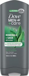 Dove Men+Care Body Wash, Minerals & Sage, 13.5 Oz