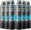 Dove Men + Care Clean Comfort Spray, 250 ML (6 Pack)