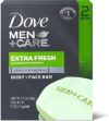 DOVE MEN + CARE Men Plus Care Extra Fresh Bar – 2 Ea