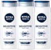 Nivea Men Men Sensitive Body Wash, Bamboo Extract